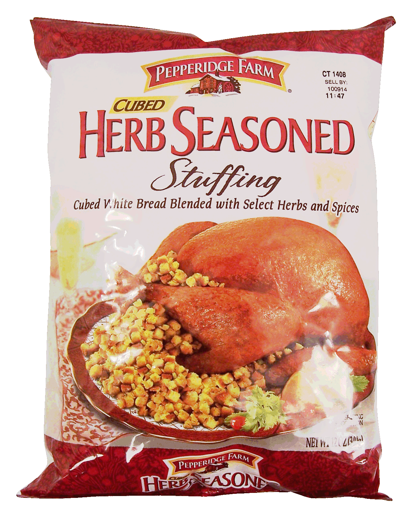 Pepperidge Farm  cubed herb seasoned stuffing Full-Size Picture